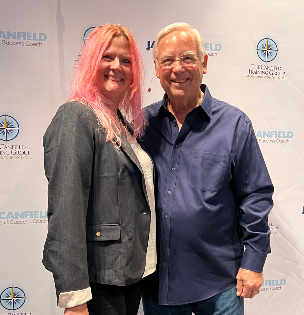 Tashai with Jack Canfield